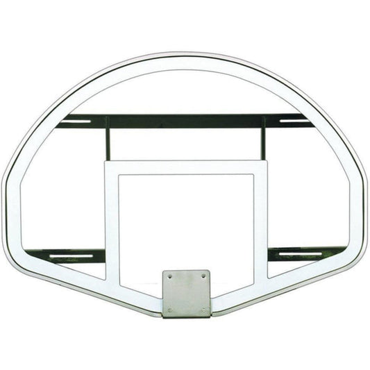 First Team 39" X 54" Fan-Shaped Glass Backboard  - FT233
