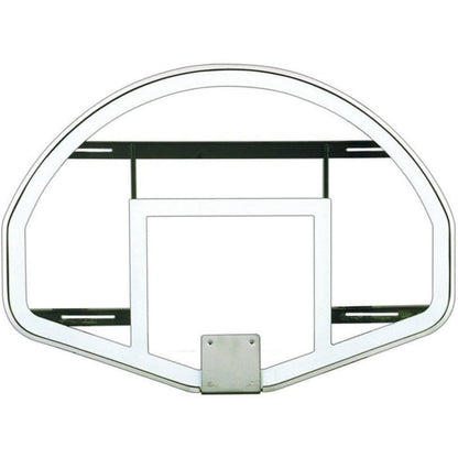 First Team 39" X 54" Fan-Shaped Glass Backboard  - FT233