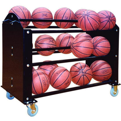 First Team Ball Hog Premium Ball Carrier (Holds 24 Basketballs)  - FT24