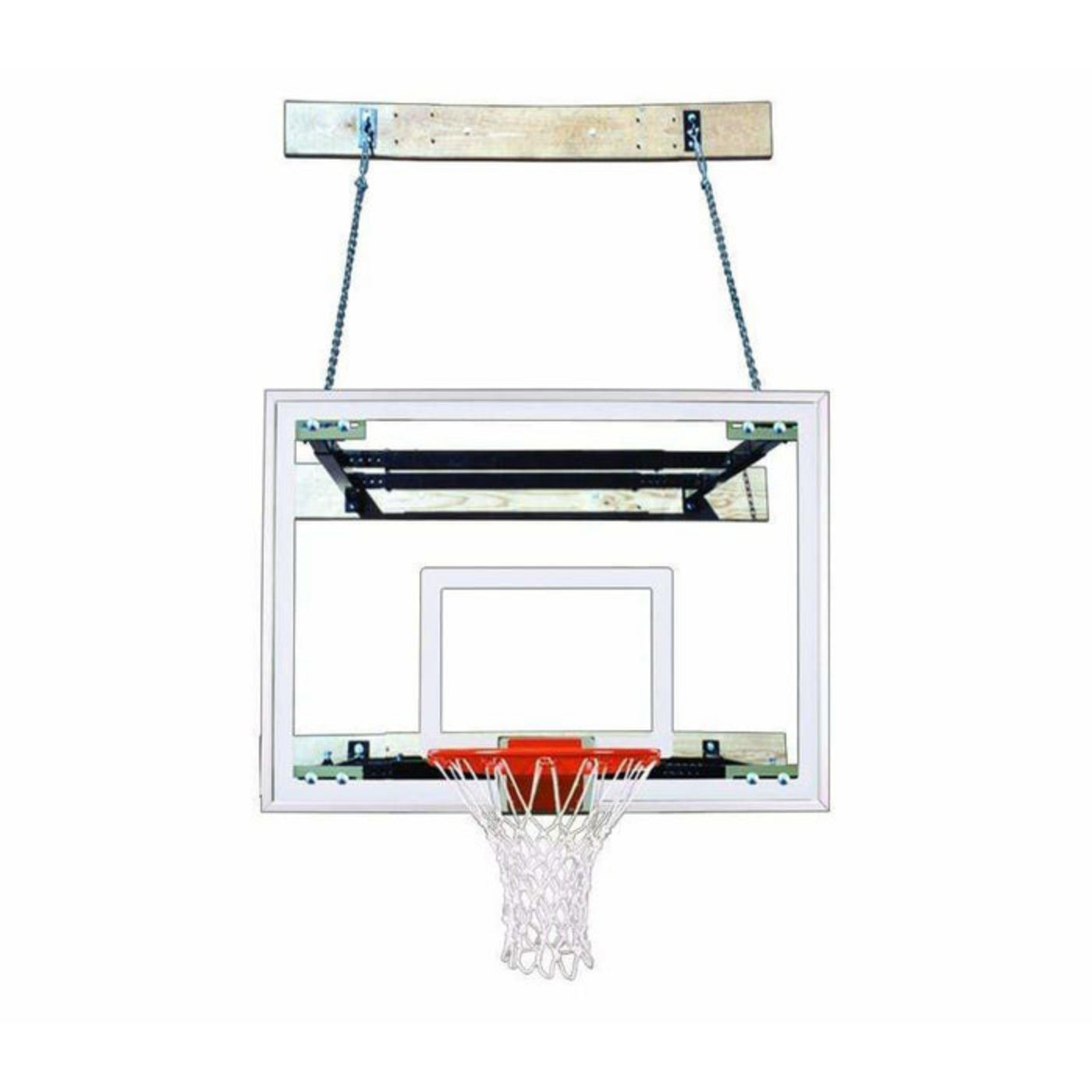 First Team  Wall Mount Basketball Goal - SuperMount23 Victory