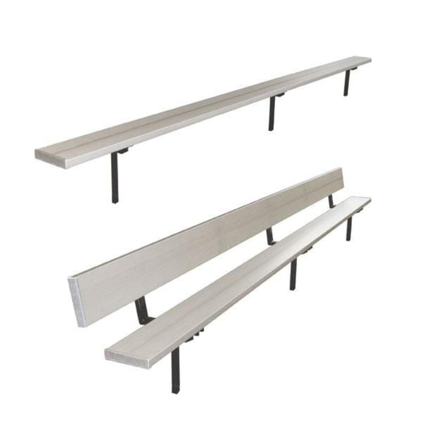First Team Teammate Fixed Outdoor Player Benches - TEM-FX-8