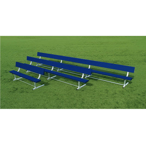Bleachers Powder Coated Bench with Backrest - AB75BPC