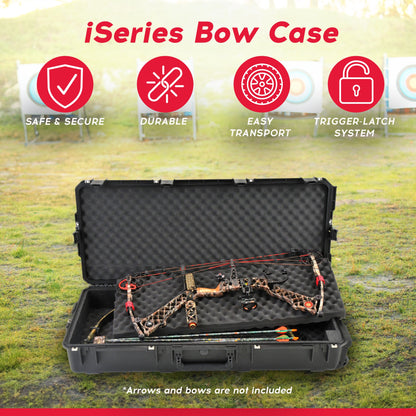 SKB Cases -db iSeries Double Rifle or Bow Case with Hard Plastic Exterior - 127725