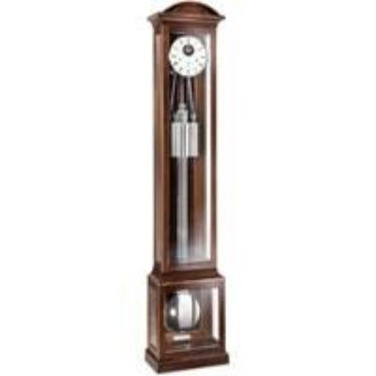 Kieninger Clocks  Josephine Floor Regulator Clock, Westminster Chimes, Walnut & Mother of Pearl - FL 0142-22-02