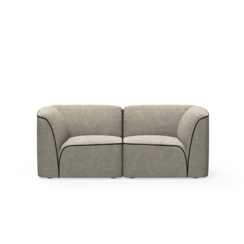 Woud Flora 2-Seater - Natural Bouclé - 651503