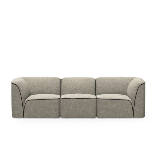 Woud Flora 2.5-Seater - Natural bouclé - 651504