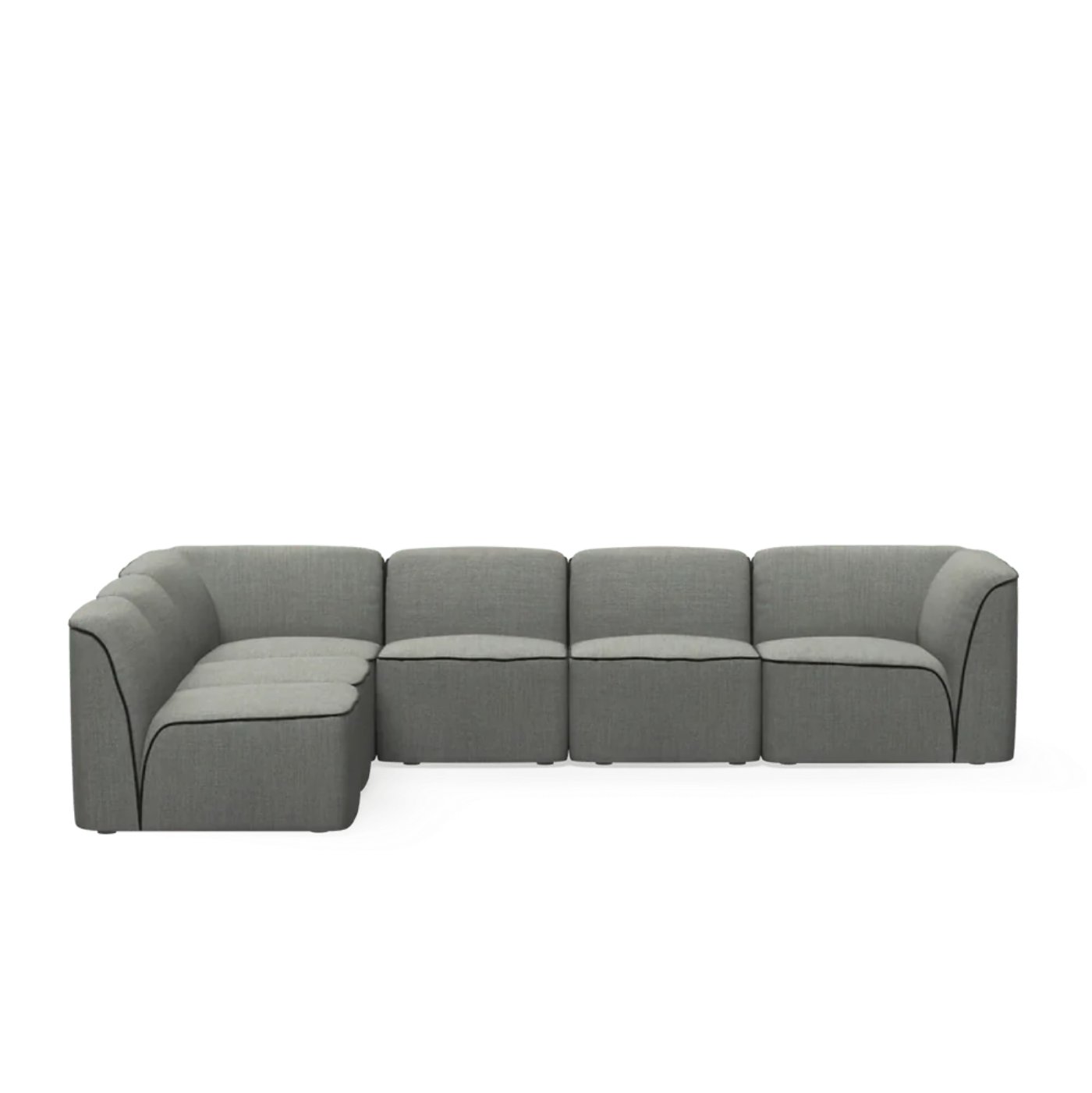 Woud Flora sectional 2 - Kvadrat Remix 0133 - 651513