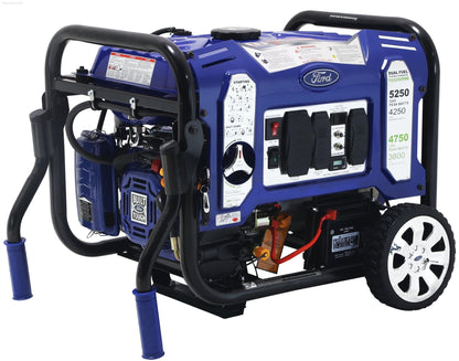 Aurora Generators Ford-FG5250PBE  Dual Fuel Portable Generator with Switch & Go Technology - PowerGen USA - FG5250PBE