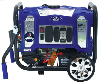 Aurora Generators Ford-FG5250PBE  Dual Fuel Portable Generator with Switch & Go Technology - PowerGen USA - FG5250PBE
