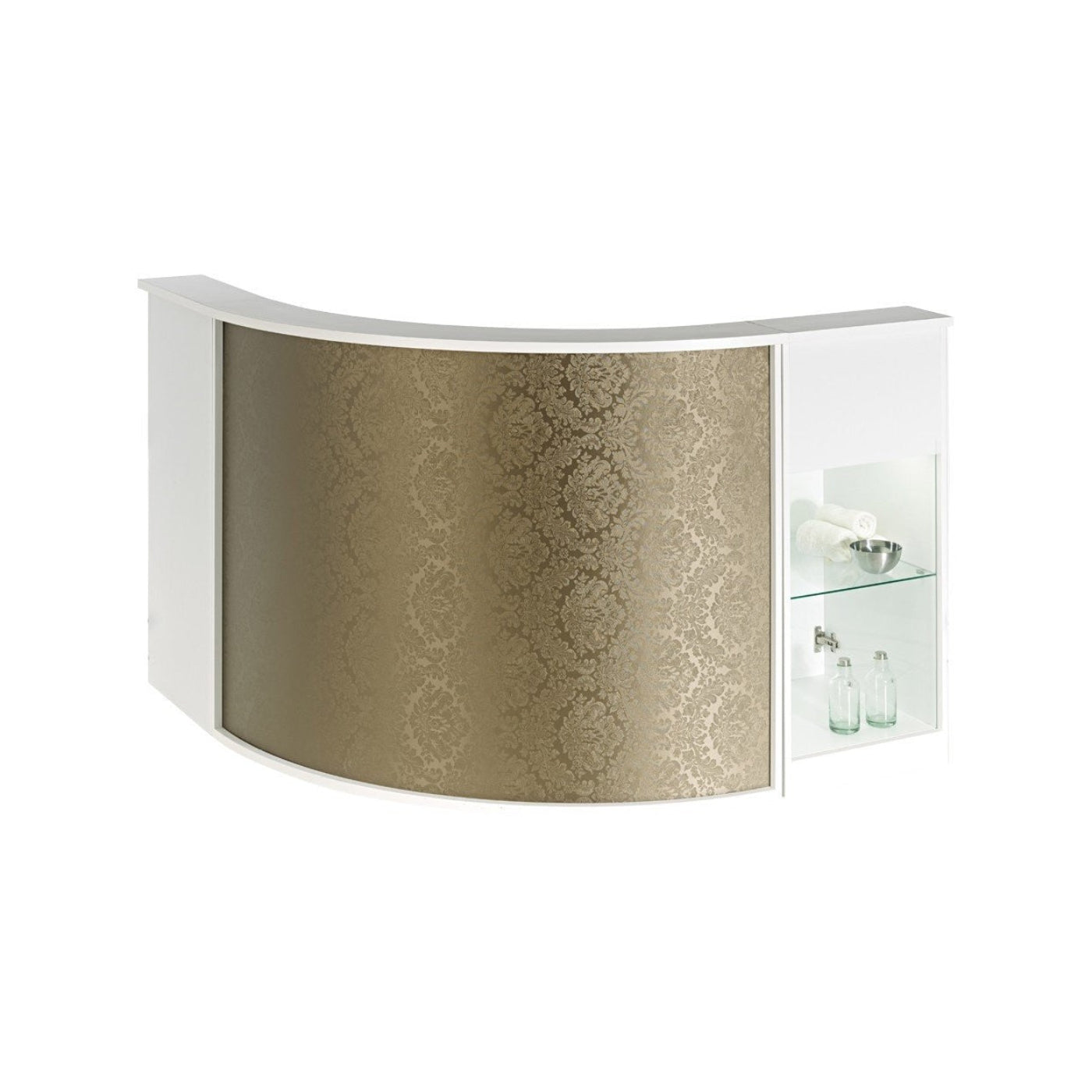 Form Italian Reception Desk Salon Ambience - SA-RD186