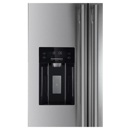 Forno 4-Piece Appliance Package - 36-Inch Gas Range, Refrigerator with Water Dispenser, Wall Mount Hood with Backsplash, & 3-Rack Dishwasher in Stainless Steel - APW4-6244-36