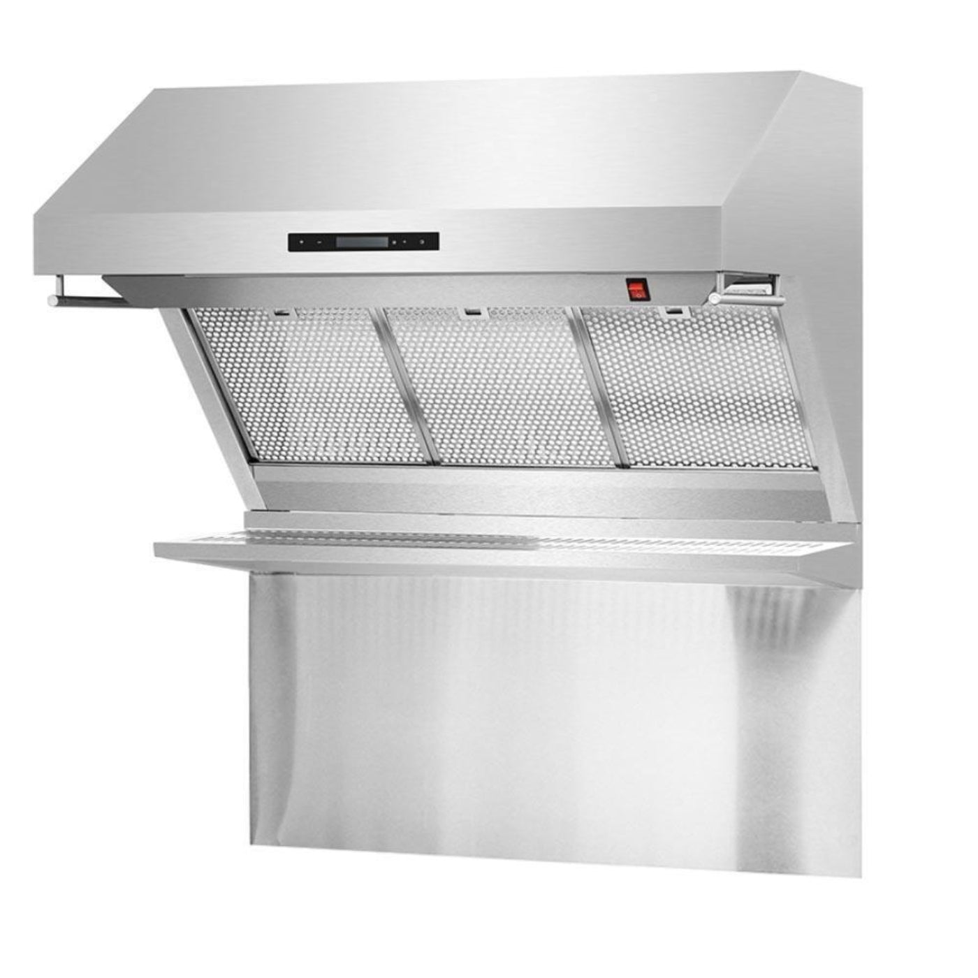 Forno 4-Piece Pro Appliance Package - 48-Inch Dual Fuel Range, 36-Inch French Door Refrigerator, Wall Mount Hood with Backsplash, & Dishwasher in Stainless Steel - AP4-6187-48