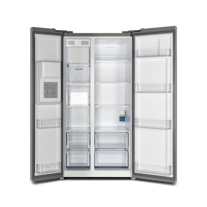 Forno 3-Piece Appliance Package - 36-Inch Gas Range, Refrigerator with Water Dispenser, & Wall Mount Hood in Stainless Steel - APW3-6244-36-H