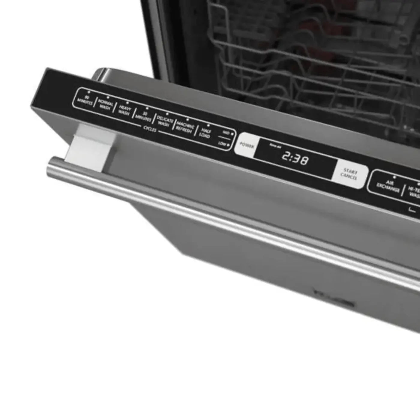 Forno Romano 24 Inch Built-In Stainless Steel Tall Tub 52 dBA Top Control Dishwasher - FDWBI8035-24S