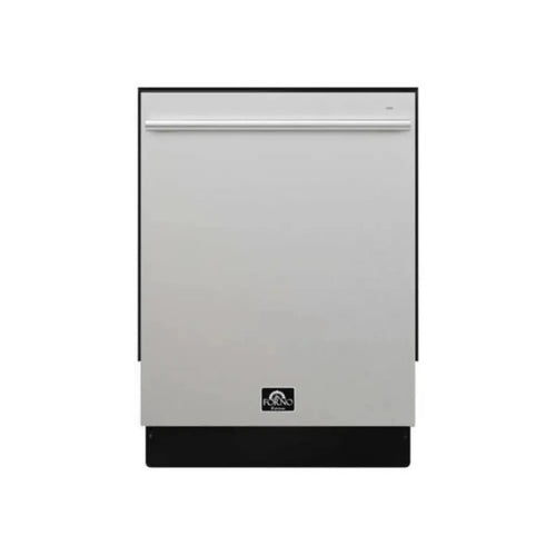Forno Romano 24 Inch Built-In Stainless Steel Tall Tub 52 dBA Top Control Dishwasher - FDWBI8035-24S