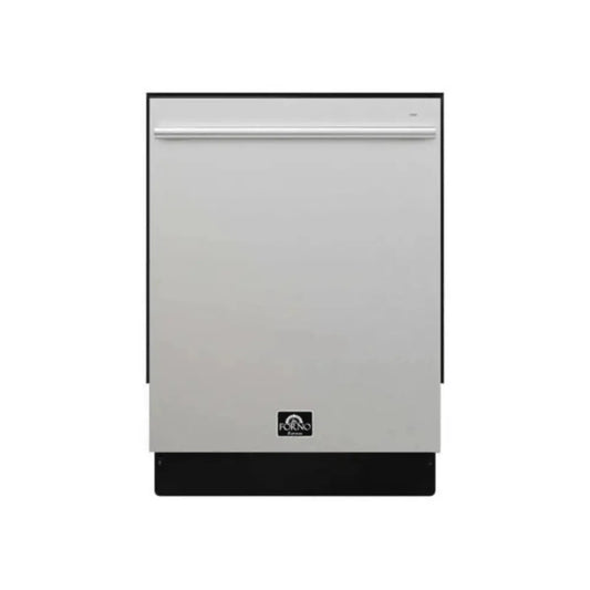 Forno Romano 24 Inch Built-In Stainless Steel Tall Tub 52 dBA Top Control Dishwasher - FDWBI8035-24S