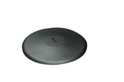 48" Round Aluminum Cover- Black - FPHC-48BL