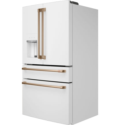 CAFE  Refrigeration Matte White Side Panel, Full-Depth, 4-Door, Right White - CKQBRSFNW2