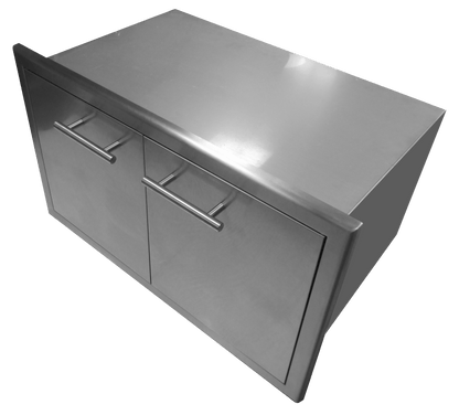 XO APPLIANCE XOG36PANTRY 36" Sealed Pantry, in Stainless Steel - XOG36PANTRY