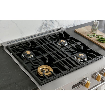 MONOGRAM Monogram 30" All Gas Professional Range with 4 Burners in Stainless Steel - ZGP304NTSS