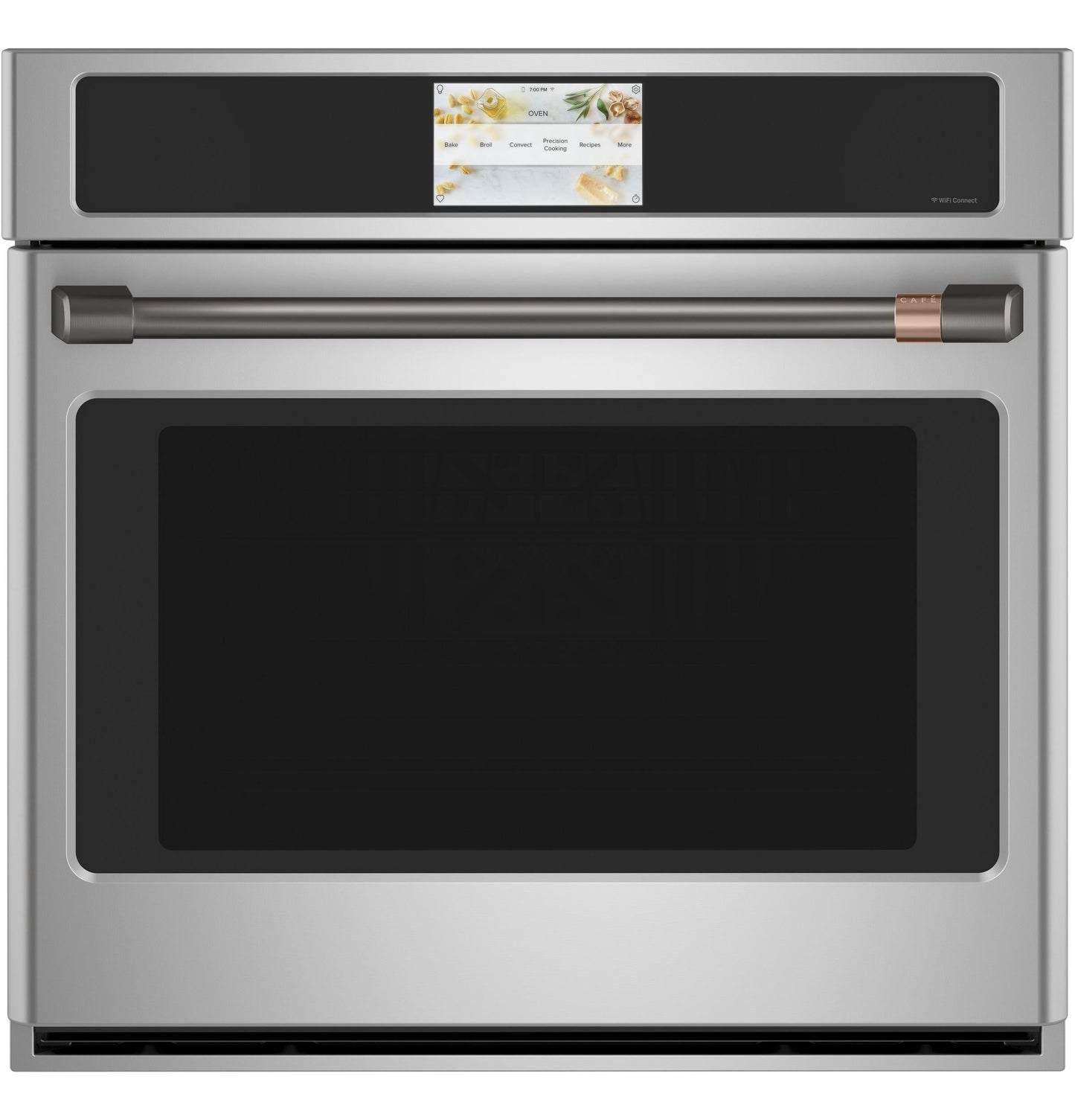 CAFE 30" Smart Single Wall Oven with Convection in Stainless Steel - CTS70DP2NS1