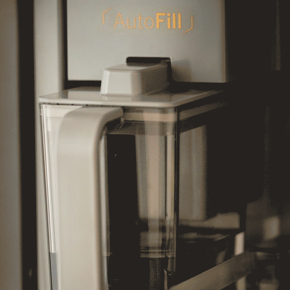 CAFE ENERGY STAR 22.9 Cu. Ft. Smart Counter-Depth Quad-Door Refrigerator in Platinum Glass with Dual-Dispense AutoFill Pitcher Gray - CHE23DM5WS5