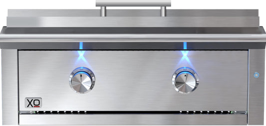 XO APPLIANCE XOGRIDDLE30N 30" Griddle NG in Stainless Steel - XOGRIDDLE30N