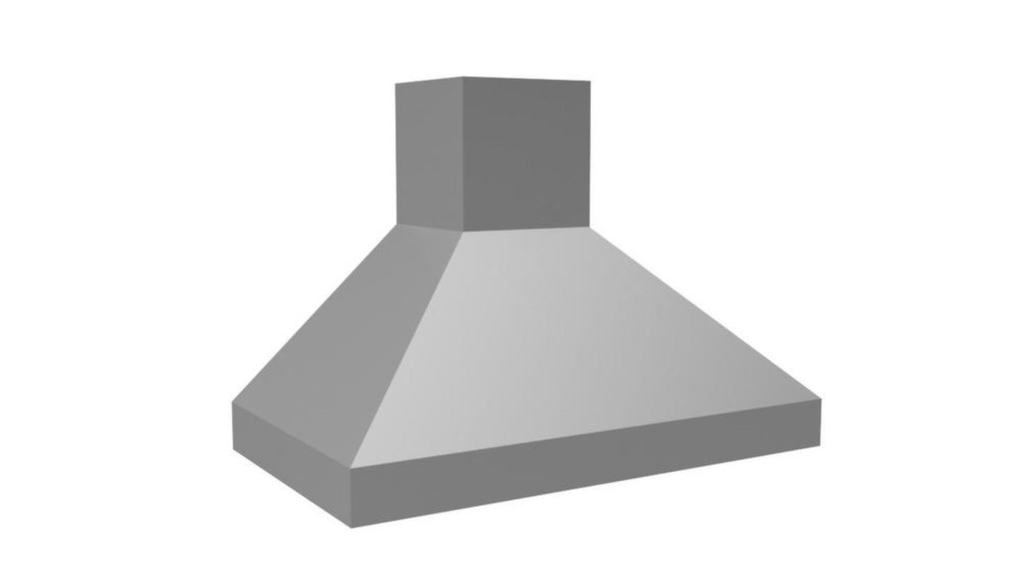 VENTAHOOD 36" 600 CFM Euro-Style Wall Mount Range Hood in Stainless Steel - EPH18236SS