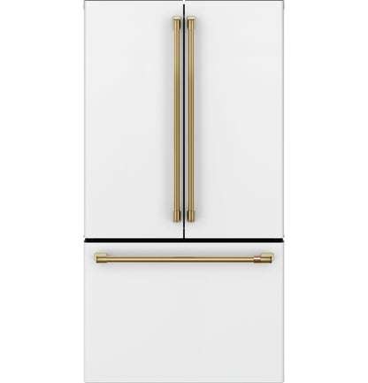 CAFE CWE23SP4MW2 CAFé™ ENERGY STAR® 23.1 Cu. Ft. Smart Counter-Depth French-Door Refrigerator White