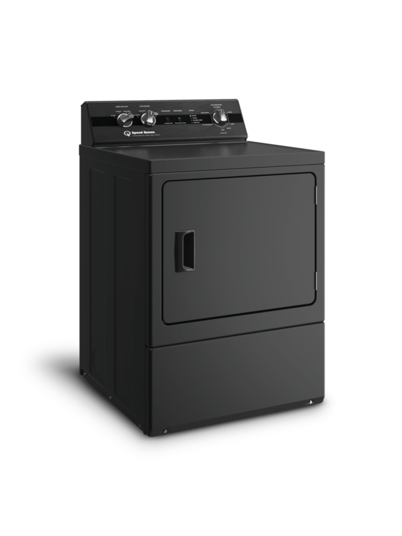 SPEED QUEEN DC5004BE DC5 Sanitizing Electric Dryer with Pet Plus Extended Tumble Steam  Black - DC5004BE