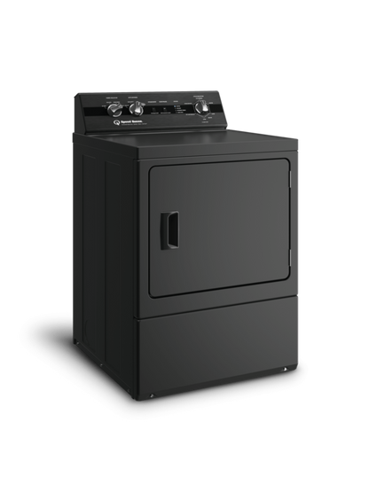 SPEED QUEEN DC5004BG DC5 Sanitizing Gas Dryer with Pet Plus Extended Tumble Steam Black - DC5004BG