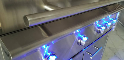 XO APPLIANCE XOGRILL30N 30" Grill 2 Burner with Rotiss Burner NG in Stainless Steel - XOGRILL30N