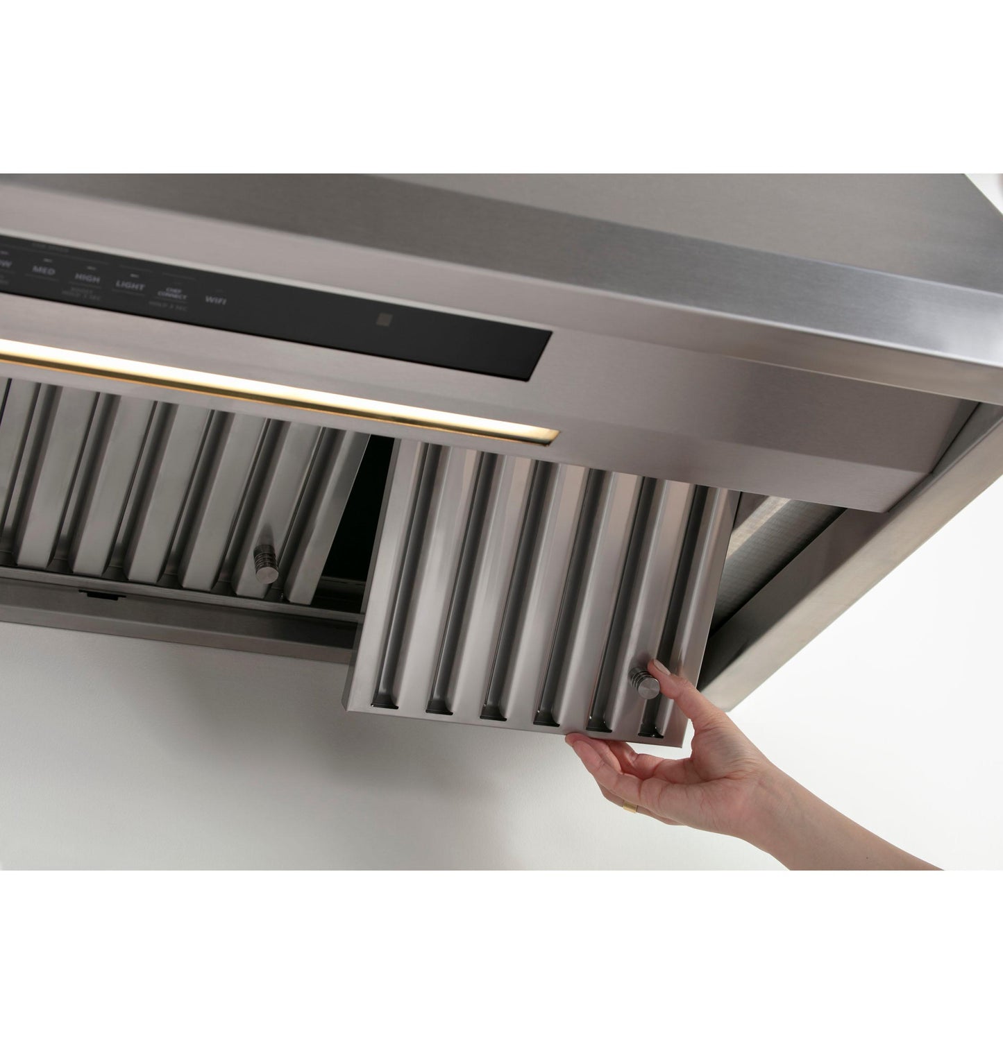 MONOGRAM  Monogram 48" Professional Hood in Stainless Steel - ZVW1480SPSS