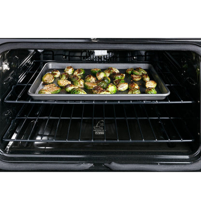 CAFE  30" Smart Slide-In, Front-Control, Radiant and Convection Range White - CES700P4MW2