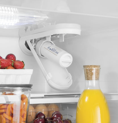 CAFE  ENERGY STAR 18.6 Cu. Ft. Counter-Depth French-Door Refrigerator White - CWE19SP4NW2