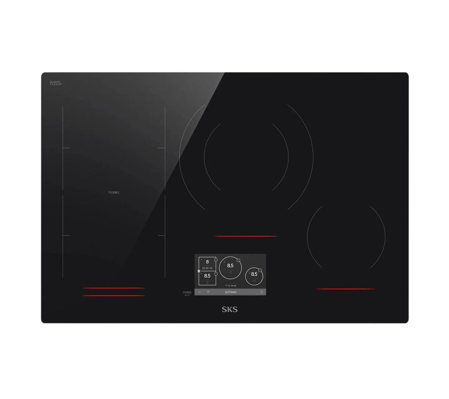 SIGNATURE KITCHEN SUITE SKSIT3001GE 30-Inch Flex Induction Cooktop - SKSIT3001G