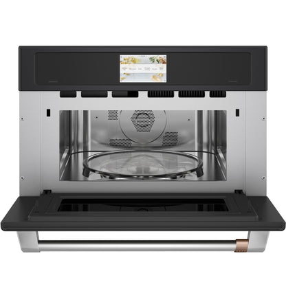 CAFE 30" Custom Speed Cook Oven with 120V Advantium Technology Black - CSB913P3VD1