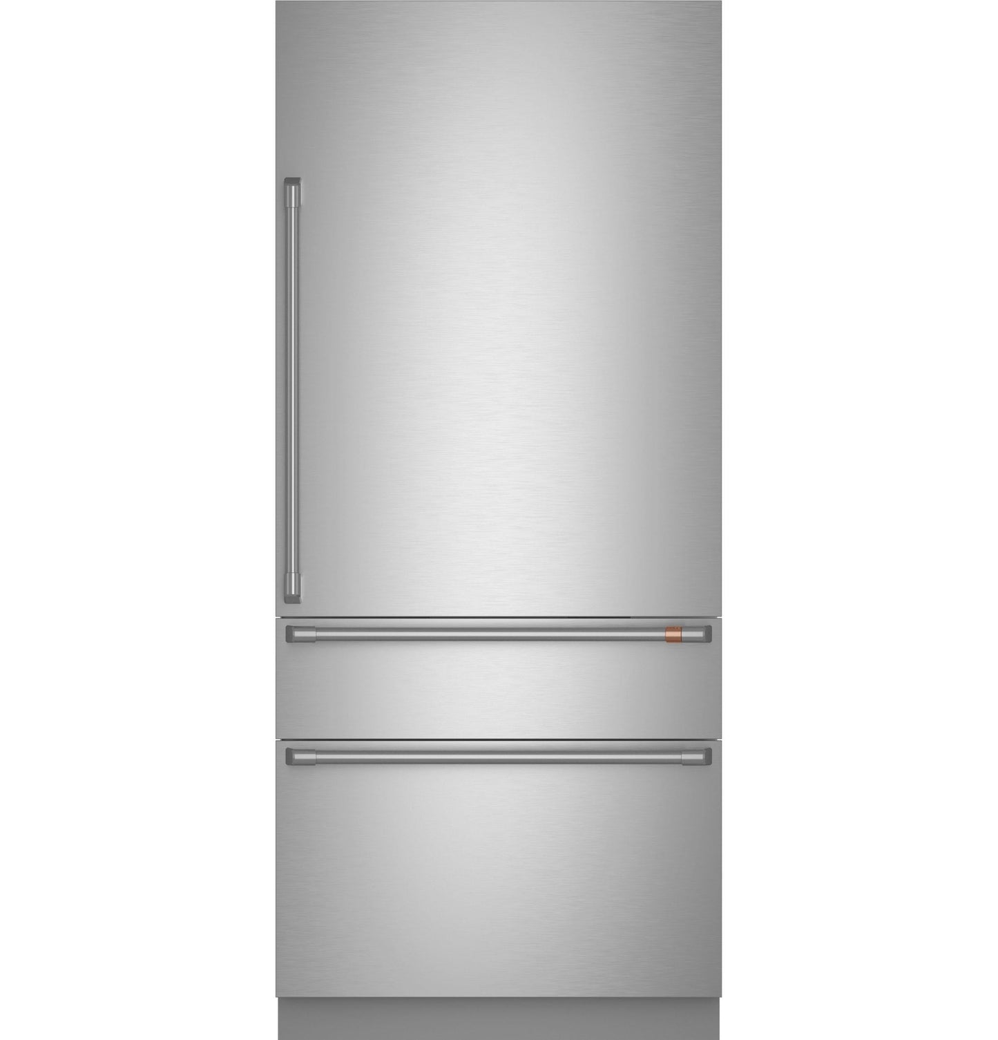 CAFE 36" Integrated Bottom-Freezer Refrigerator in Stainless Steel - CIC36RP2VS1