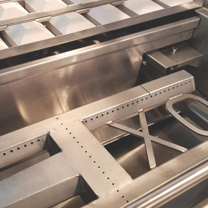 XO APPLIANCE XOGRILL42N 42" Grill 4 Burner with Rotiss Burner NG in Stainless Steel - XOGRILL42N