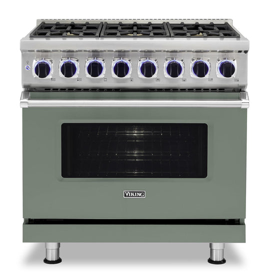 VIKING VDR73626BEULP 36" Dual Fuel Range - VDR7362 Viking 7 Series Green
