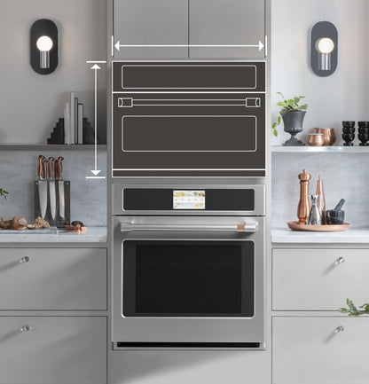 CAFE 30" Built-In Microwave/Convection Oven in Stainless Steel - CWB713P2VS1