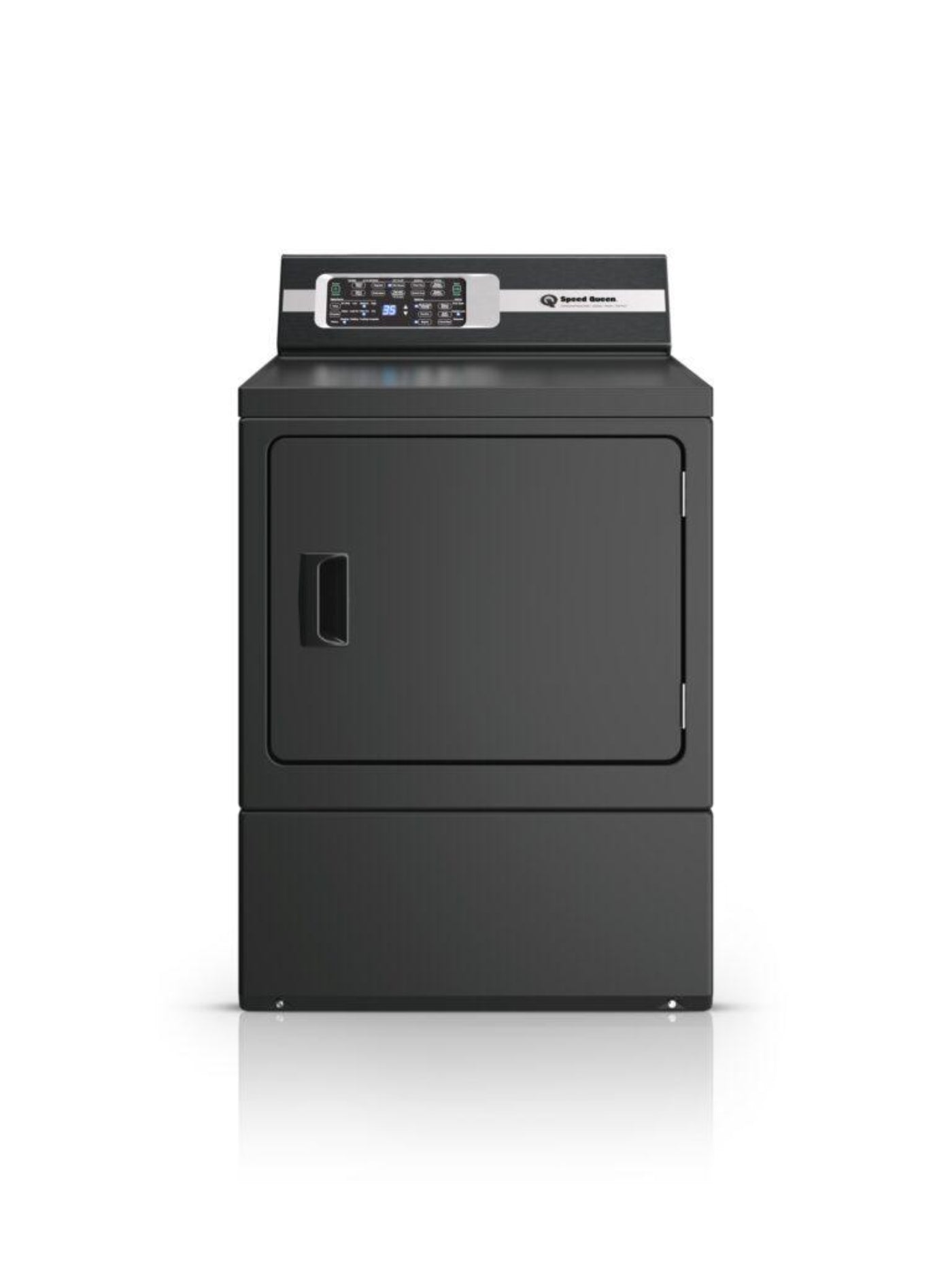 SPEED QUEEN DR7004BG DR7 Sanitizing Gas Dryer with Pet Plus Steam Over-dry Protection Technology ENERGY STAR Certified  Black - DR7004BG