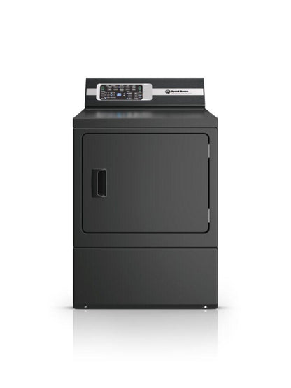 SPEED QUEEN DR7004BG DR7 Sanitizing Gas Dryer with Pet Plus Steam Over-dry Protection Technology ENERGY STAR Certified  Black - DR7004BG
