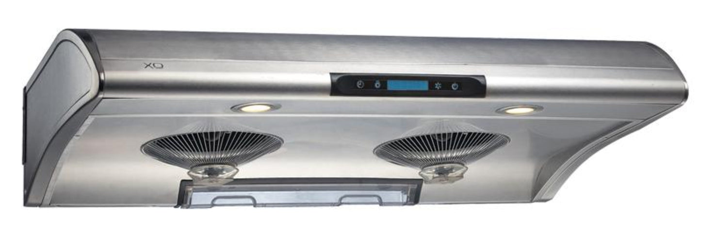 XO APPLIANCE XOA30S 550 CFM 30" Filter Free Under Cabinet Range Hood in Stainless Steel - XOA30S