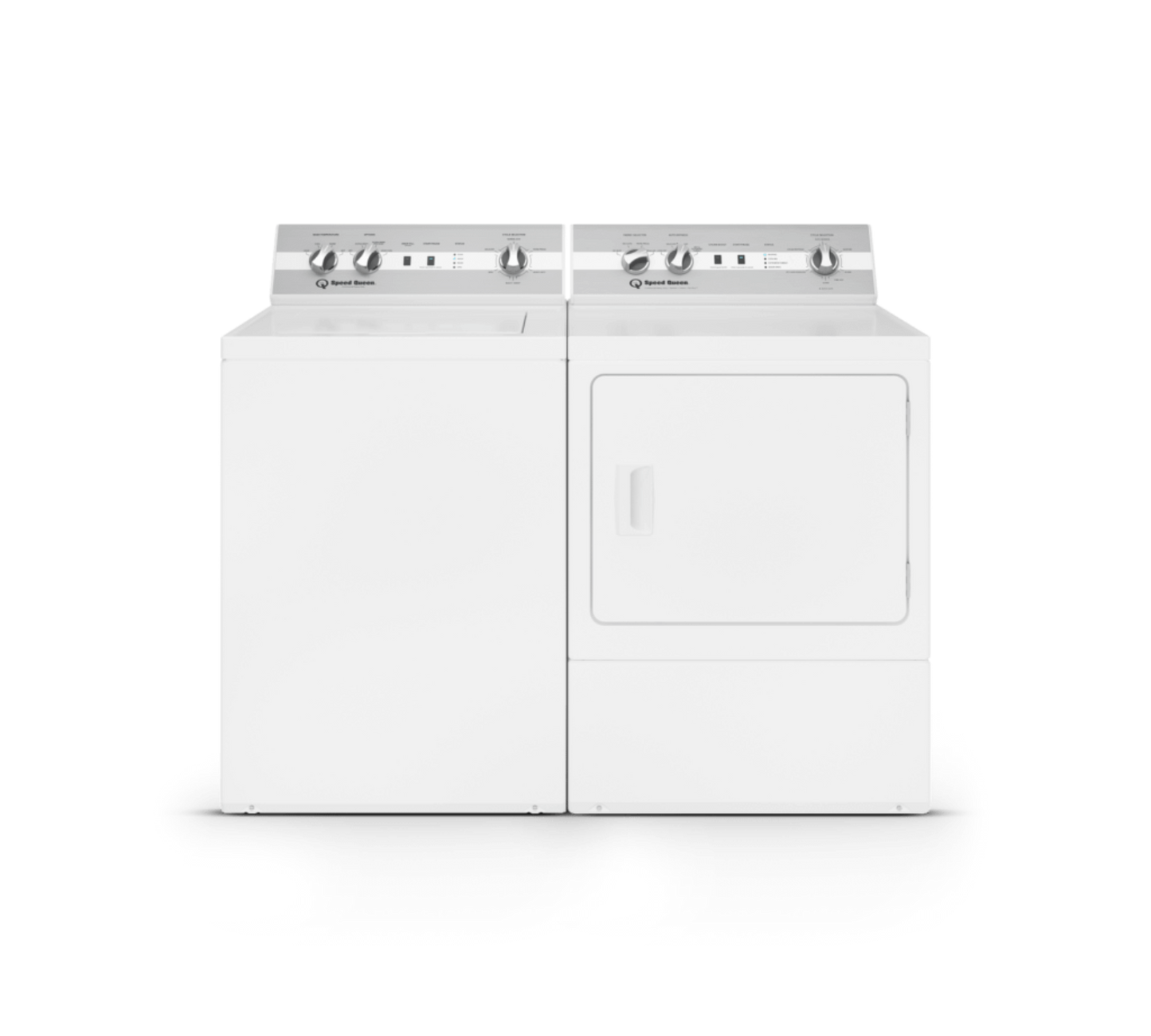 SPEED QUEEN DC5004WE DC5 Sanitizing Electric Dryer with Pet Plus Extended Tumble Steam  White - DC5004WE