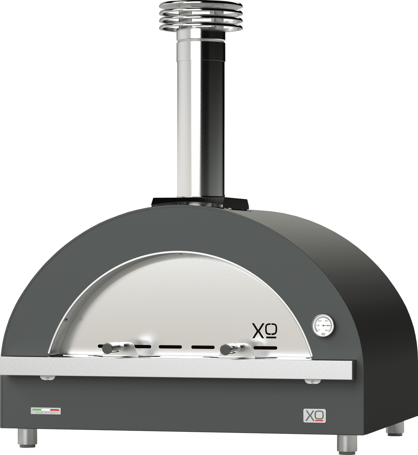 XO APPLIANCE XOPIZZA4WCA 40" Wood-Fired Oven in Carbona (Black) Black - XOPIZZA4WCA
