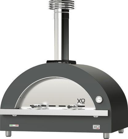 XO APPLIANCE XOPIZZA4WCA 40" Wood-Fired Oven in Carbona (Black) Black - XOPIZZA4WCA