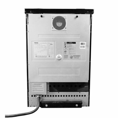 DANBY Danby 24-in TruAirFry Smooth top Slide-in Electric Range in Stainless Steel - DRCA240BSS