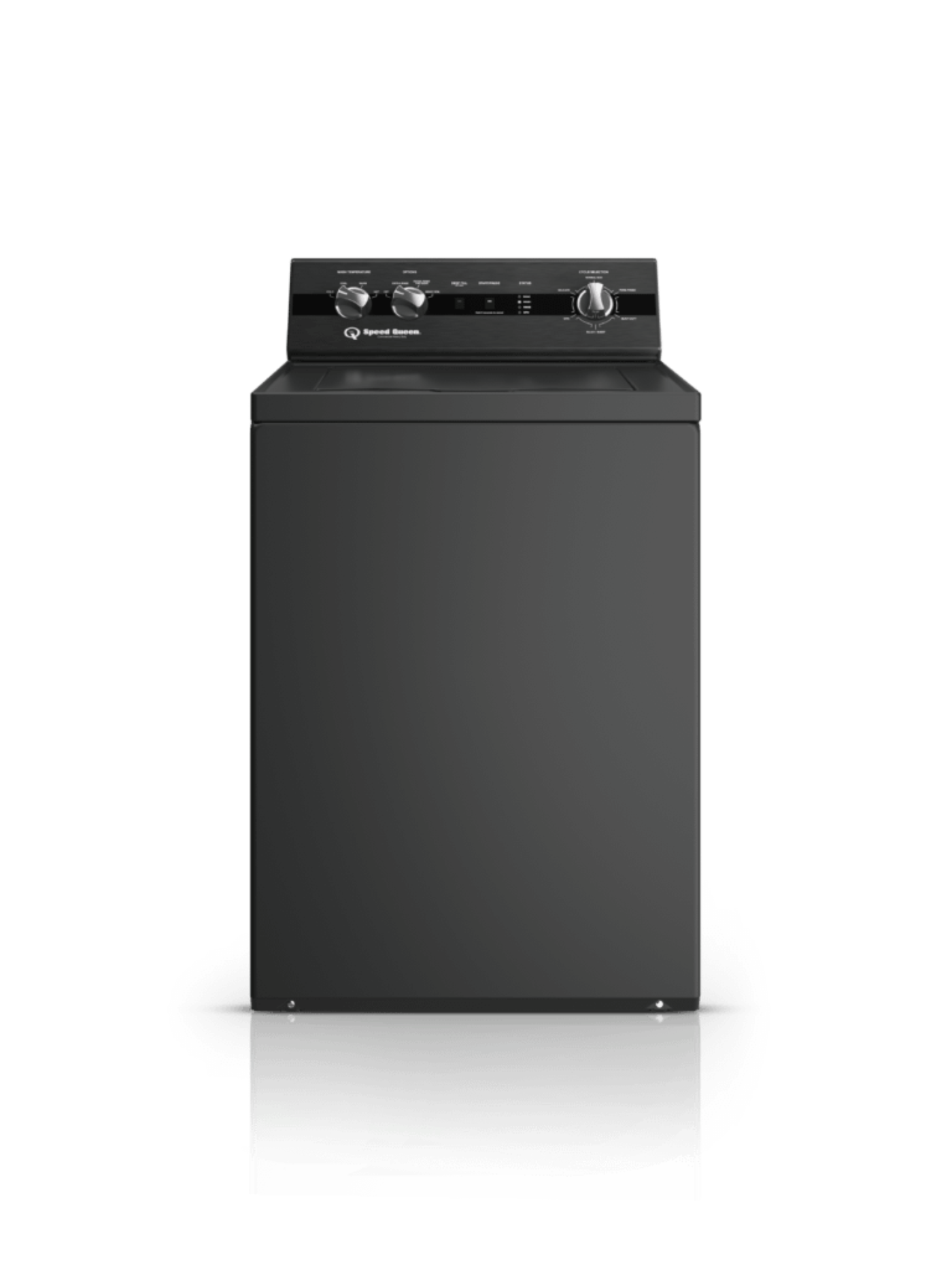 SPEED QUEEN TC5003BN TC5 Top Load Washer with Speed Queen Classic Clean No Lid Lock  Black - TC5003BN