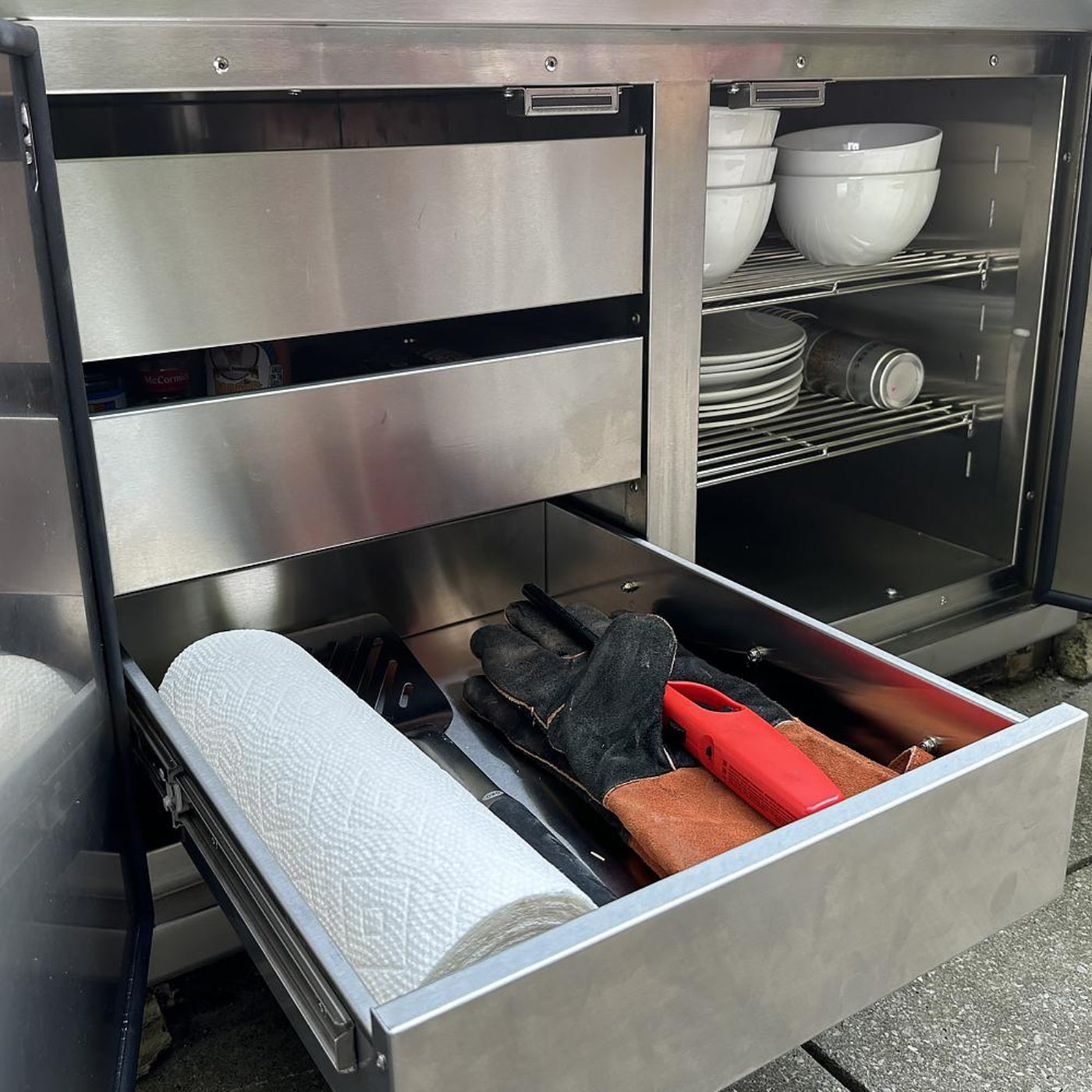 XO APPLIANCE XOG36PANTRY 36" Sealed Pantry, in Stainless Steel - XOG36PANTRY